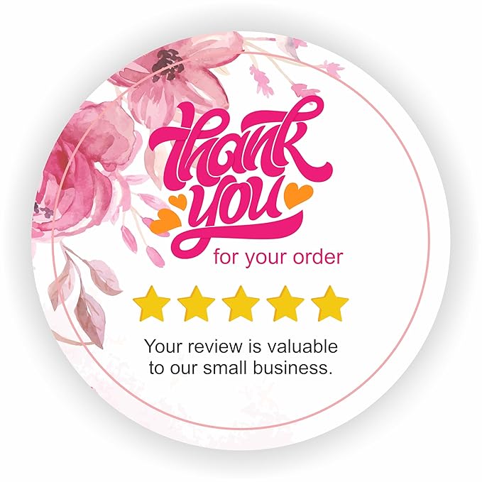 Thank You Stickers 1.5" (Pack of 1000) – StampMyMark®