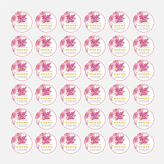 Thank You Stickers 1.5" (Pack of 1000) – StampMyMark®