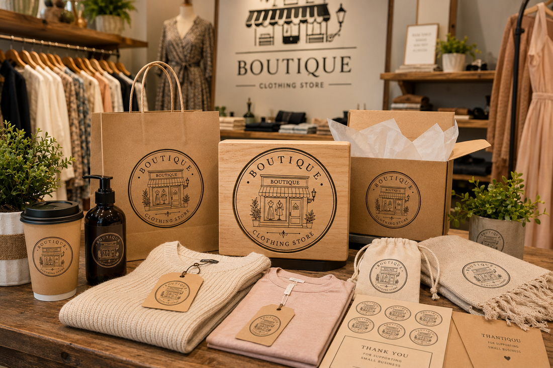 Big Custom Stamp for Boutique Clothing Store | Logo Stamp – StampMyMark®