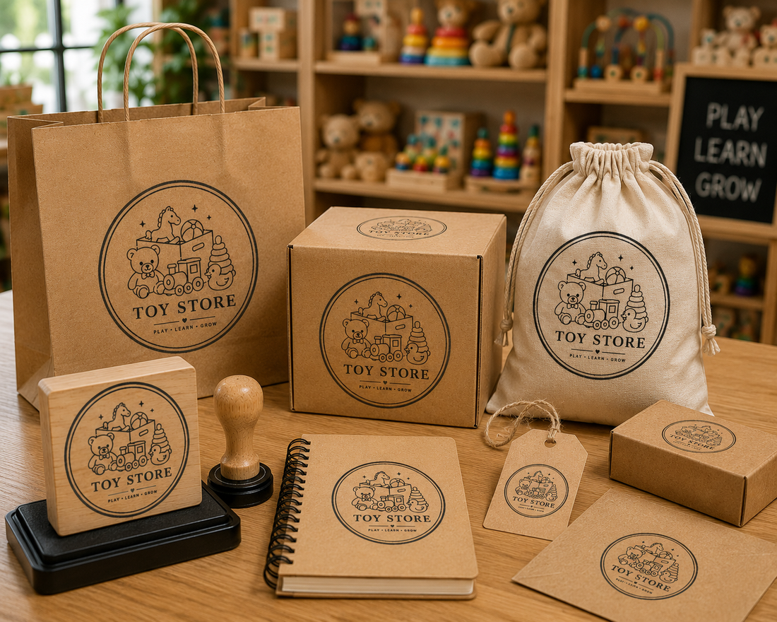 Big Custom Stamp for Toy Store | Logo Stamp – StampMyMark®