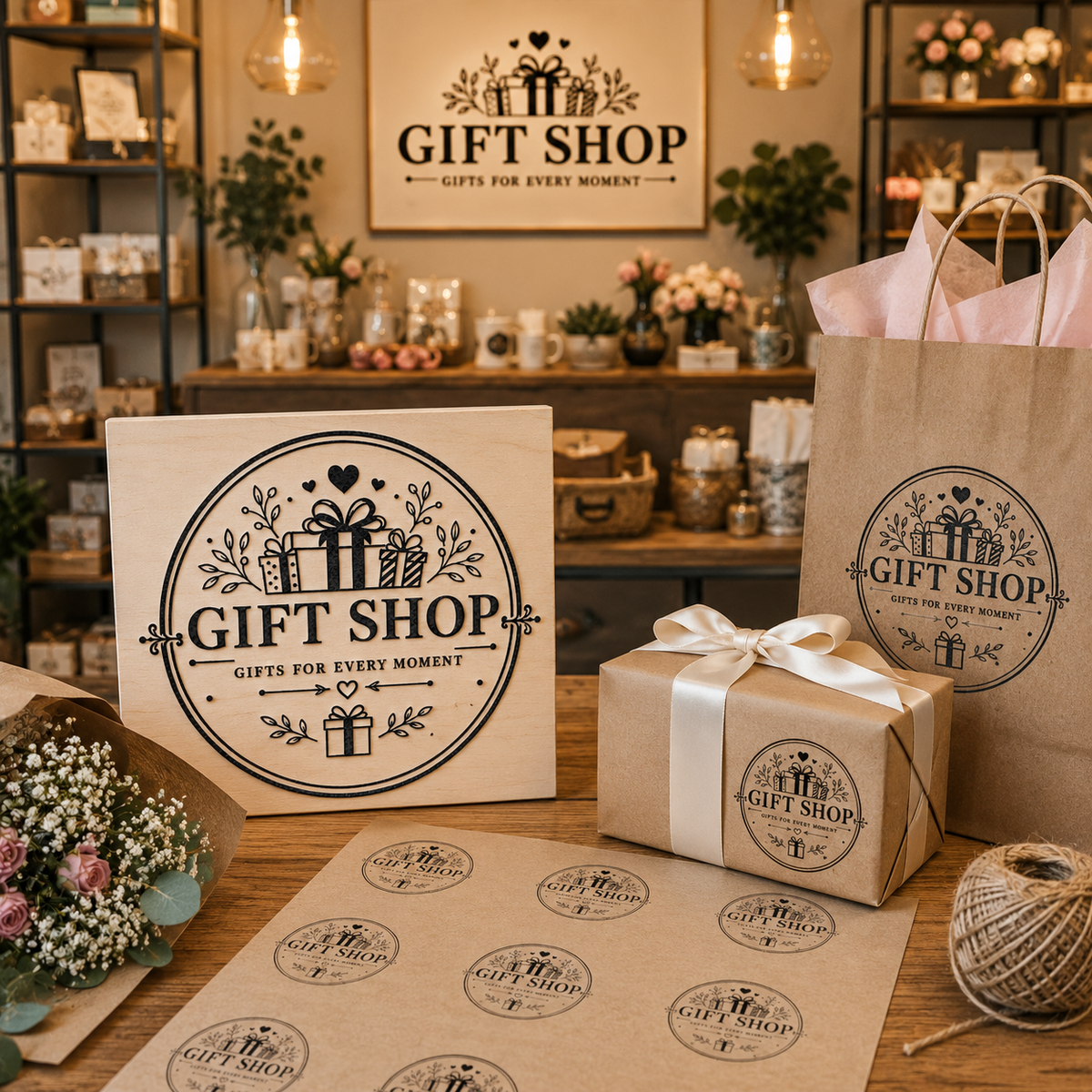 Big Custom Stamp for Gift Shop | Logo Stamp – StampMyMark®