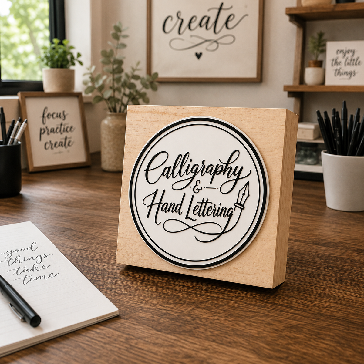 Big Custom Stamp for Calligraphy & Hand Lettering | Logo Stamp – StampMyMark®