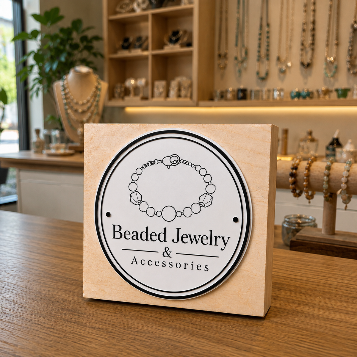 Big Custom Stamp for Beaded Jewelry & Accessories | Logo Stamp – StampMyMark®