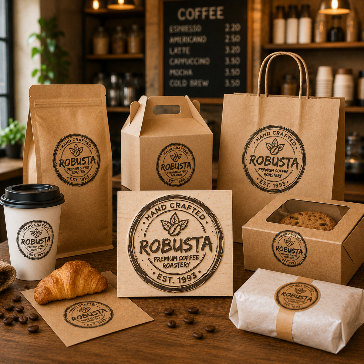 Big Custom Stamp for Coffee Shop / Roastery | Logo Stamp – StampMyMark®