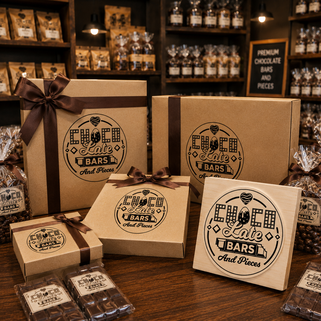 Big Custom Stamp for Chocolate & Confectionery | Logo Stamp – StampMyMark®
