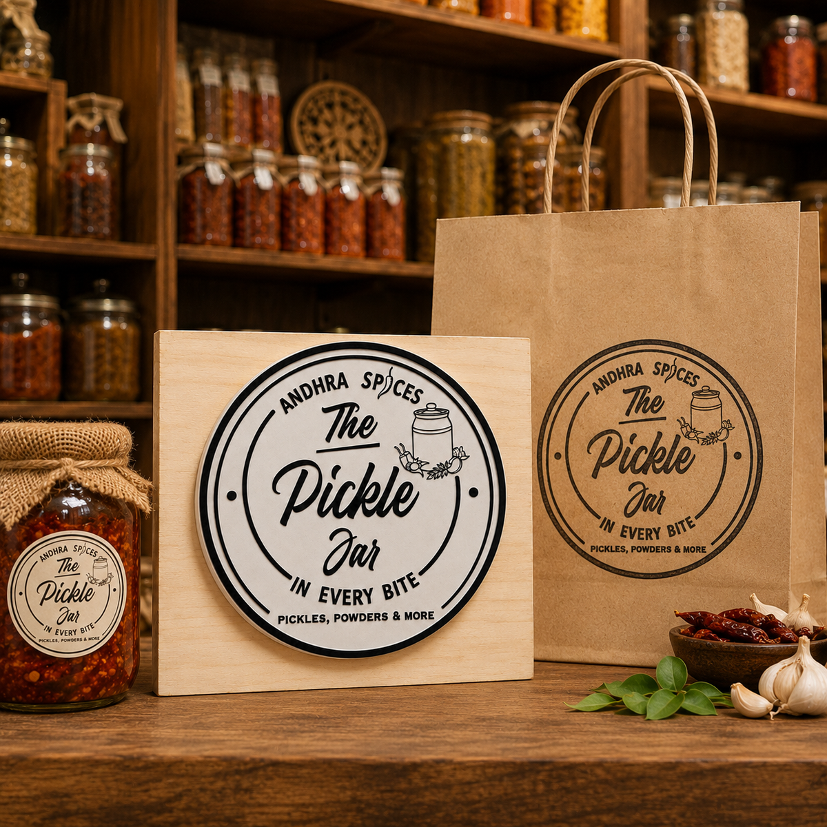 Big Custom Stamp for Pickle & Preserve Makers | Logo Stamp – StampMyMark®