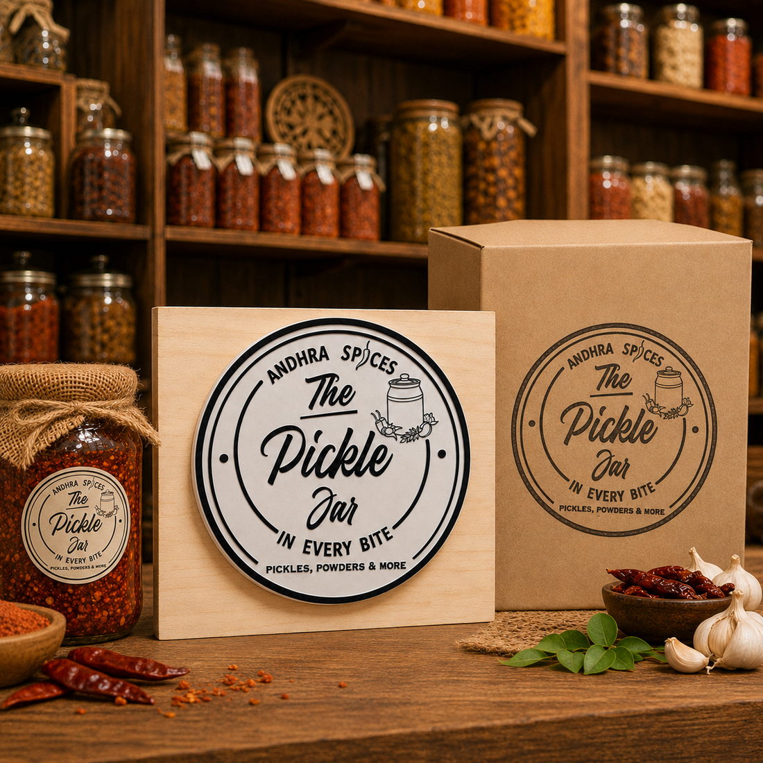 Big Custom Stamp for Pickle & Preserve Makers | Logo Stamp – StampMyMark®