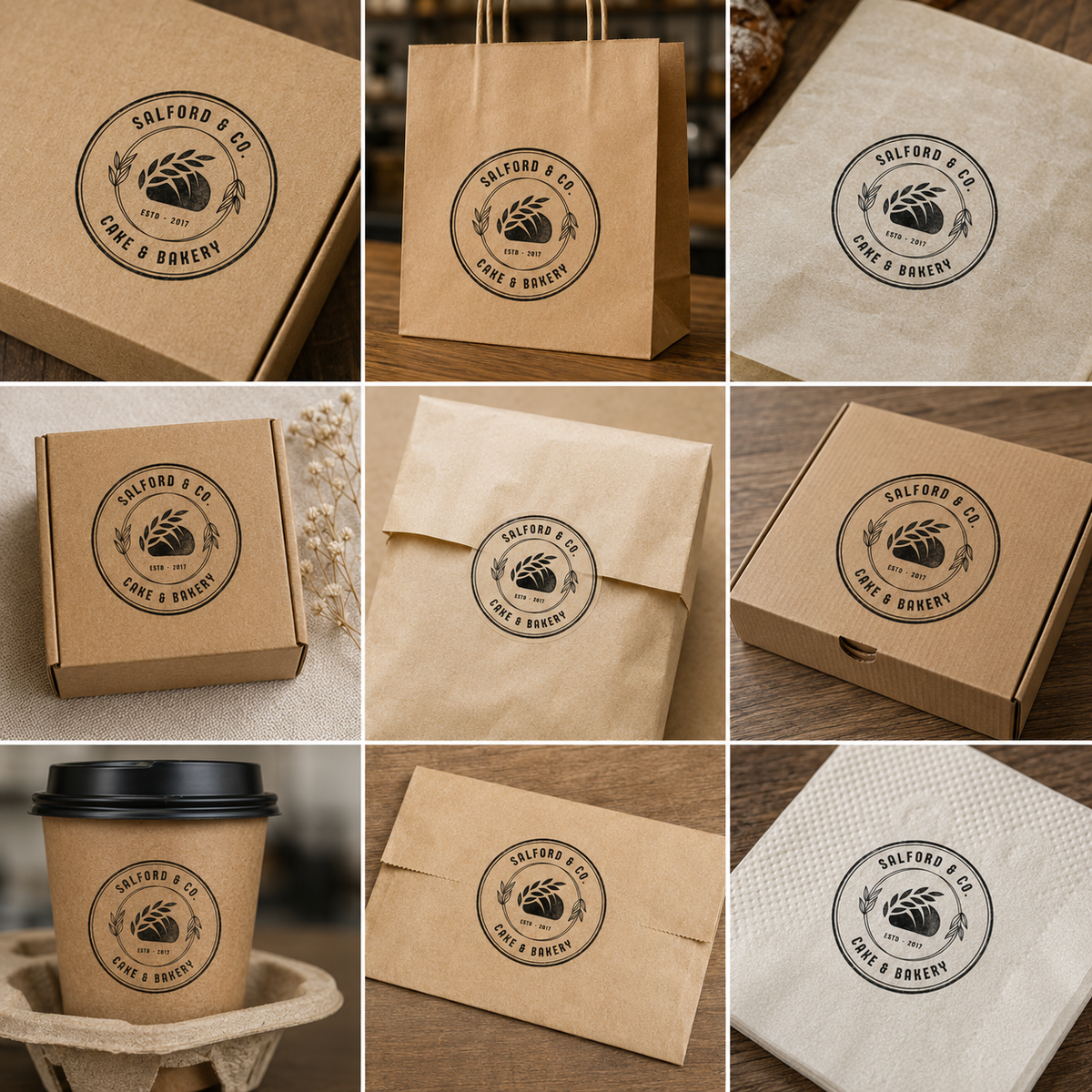 Big Custom Stamp for Bakery | Logo Stamp – StampMyMark®