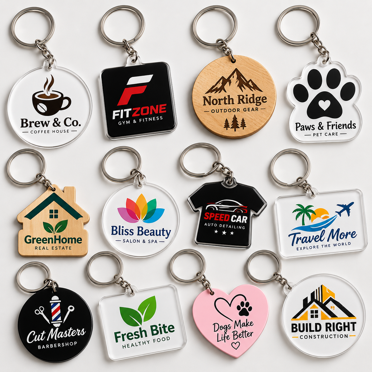Custom Logo Keychain
