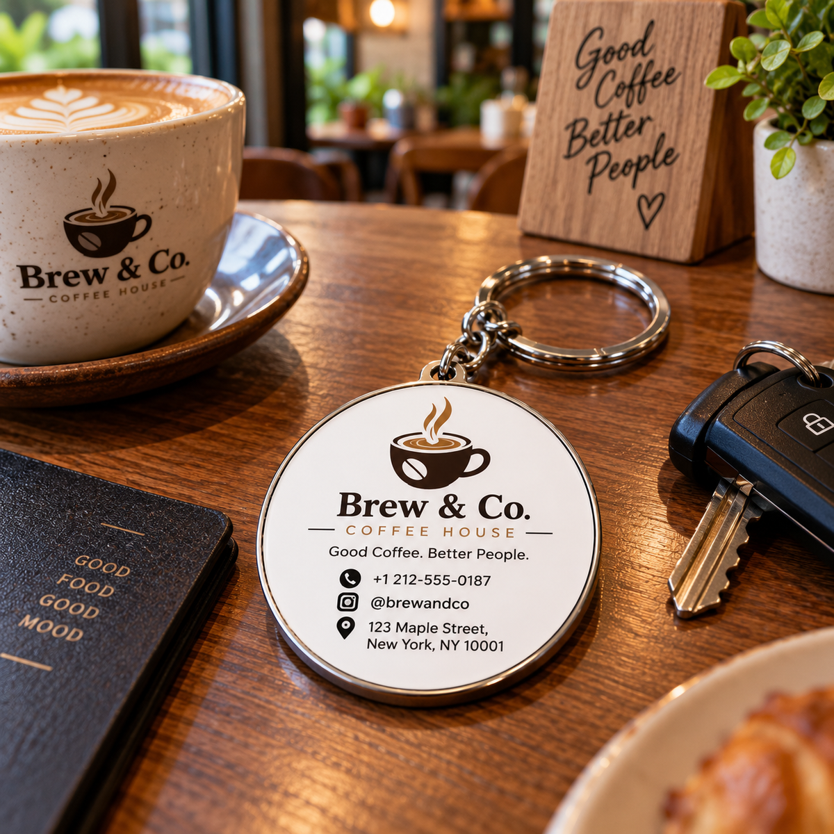 Custom Logo Keychain
