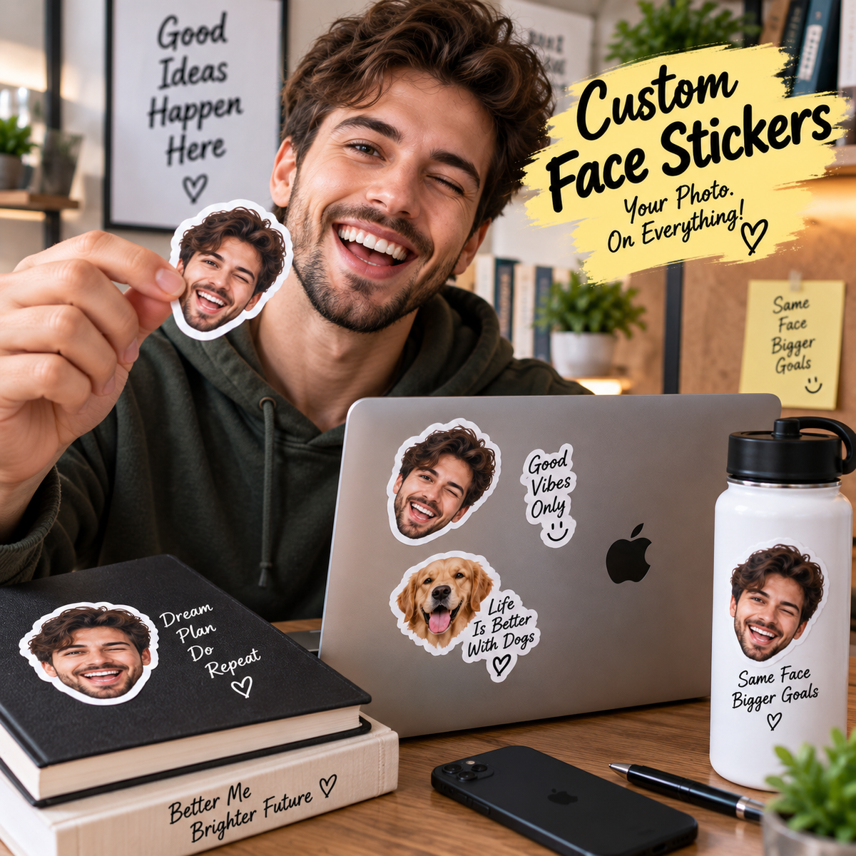 Custom Face Stickers
