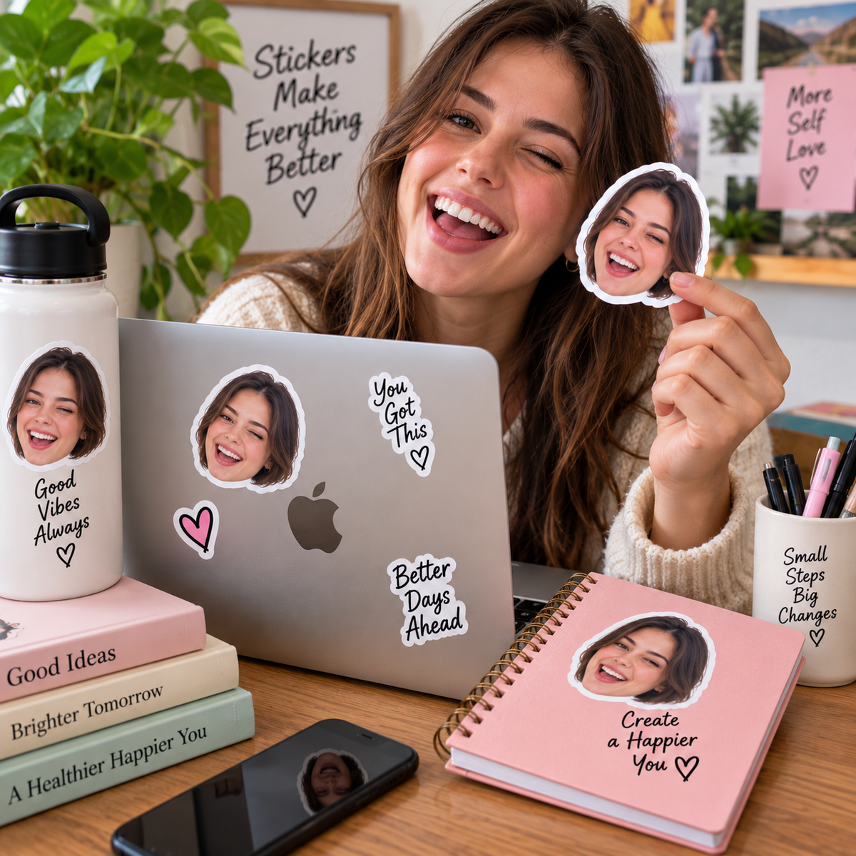 Custom Face Stickers