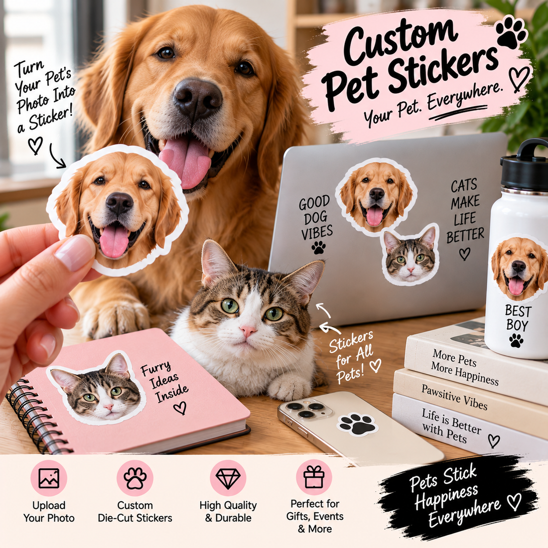 Custom Pet Stickers