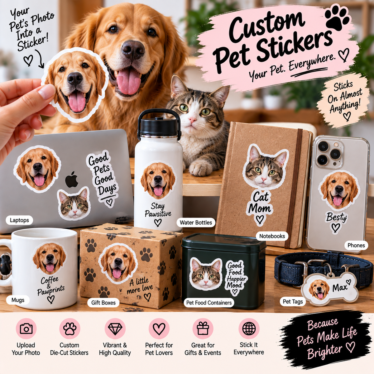Custom Pet Stickers