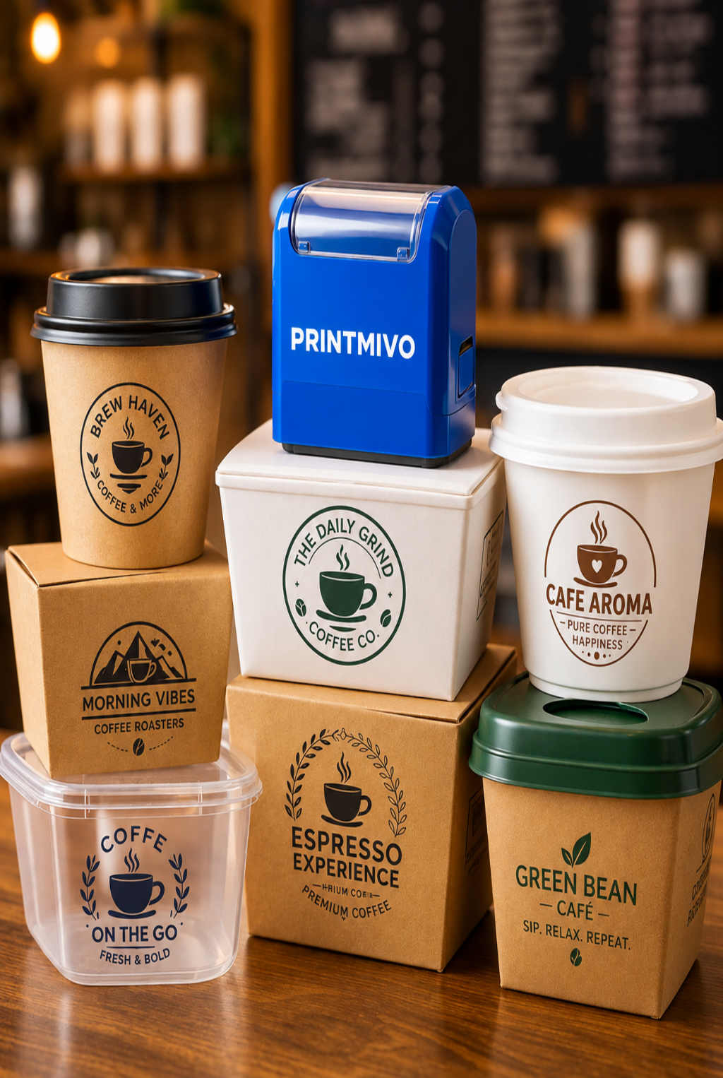 Permanent Logo Stamp – Printmivo®