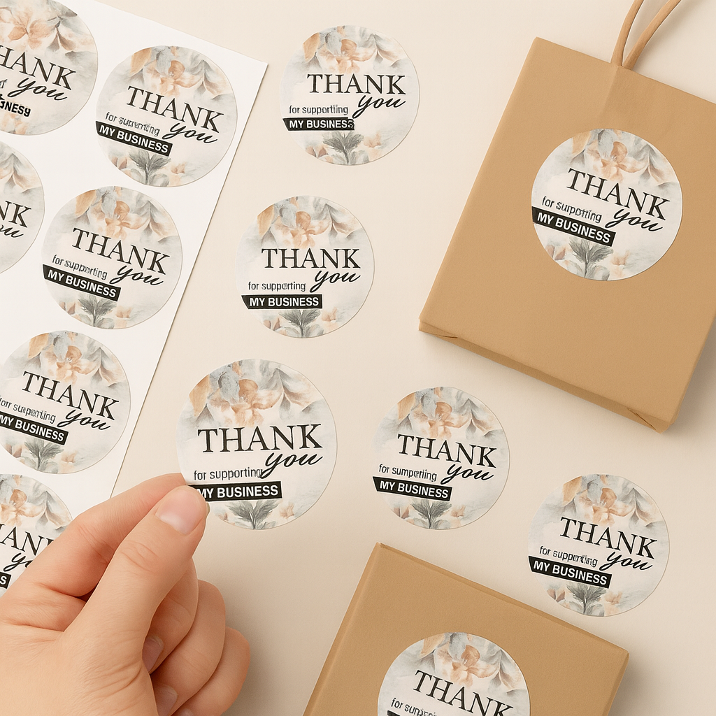 Thank You Stickers 1.5" (Pack of 1000) – StampMyMark®