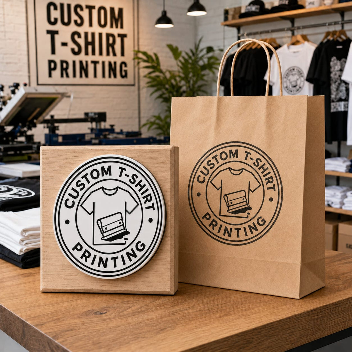 Big Custom Stamp for Custom T-Shirt Printing | Logo Stamp – StampMyMark®