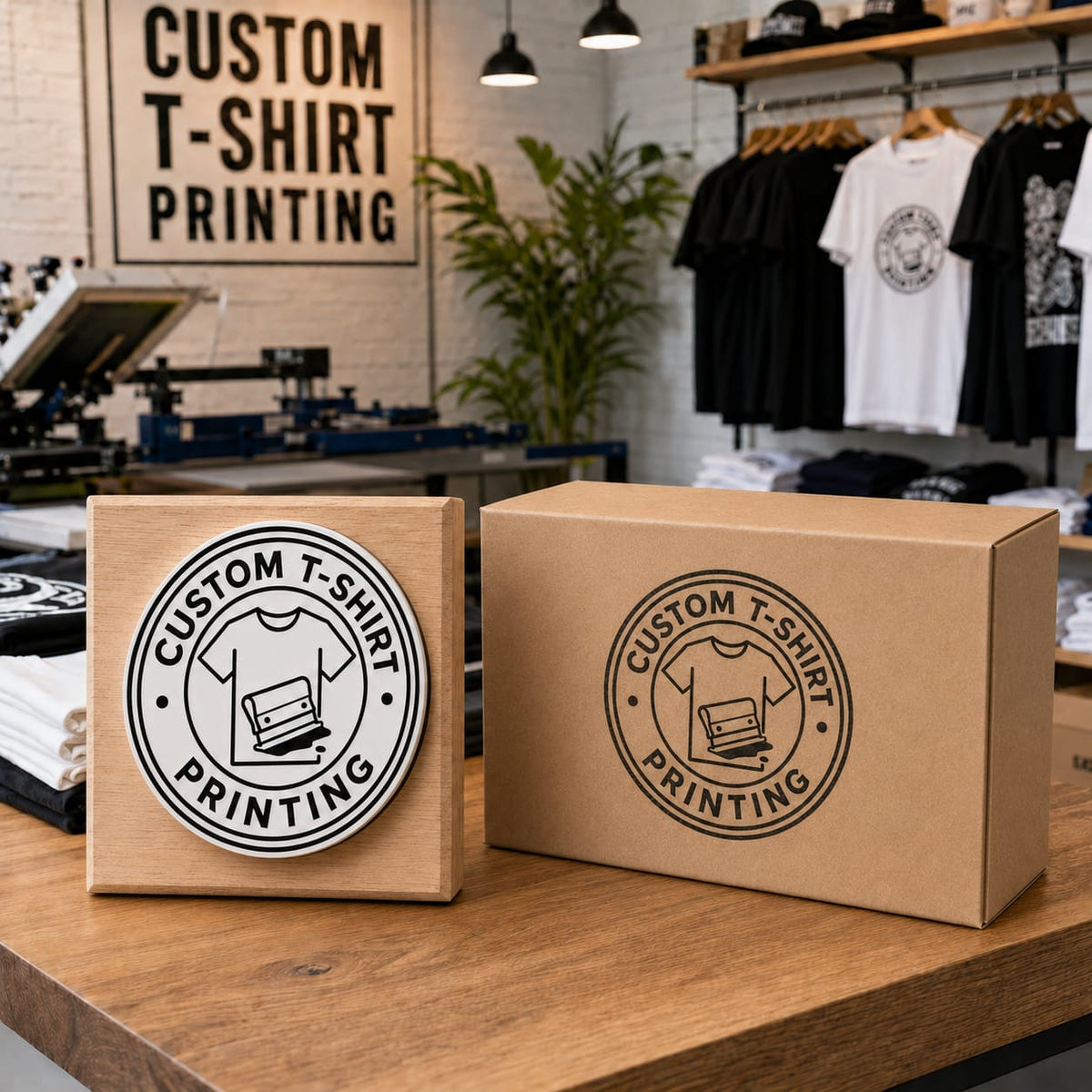Big Custom Stamp for Custom T-Shirt Printing | Logo Stamp – StampMyMark®