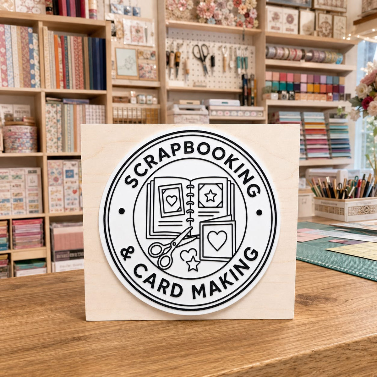 Big Custom Stamp for Scrapbooking & Card Making | Logo Stamp – StampMyMark®