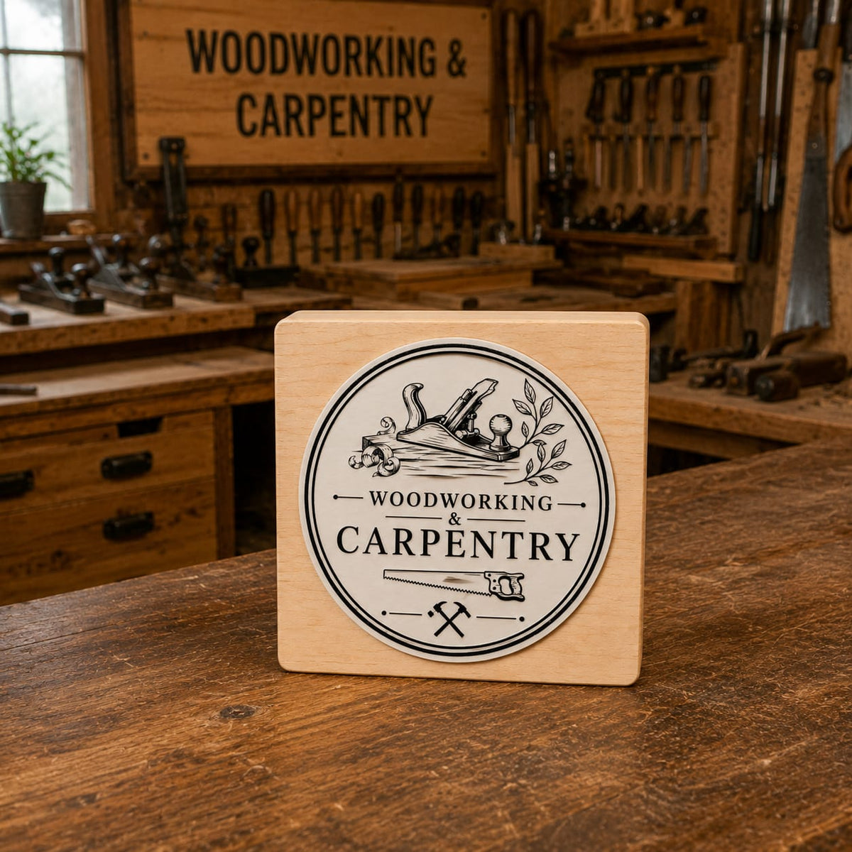 Big Custom Stamp for Woodworking & Carpentry | Logo Stamp – StampMyMark®