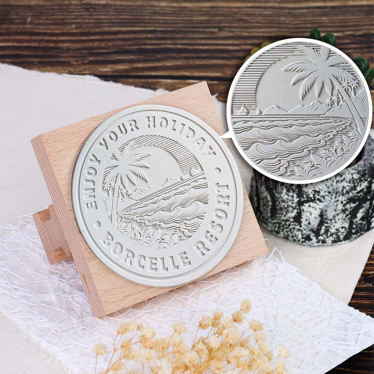Custom Logo Stamp – All Sizes Included (M-4, L-6, XL-8)