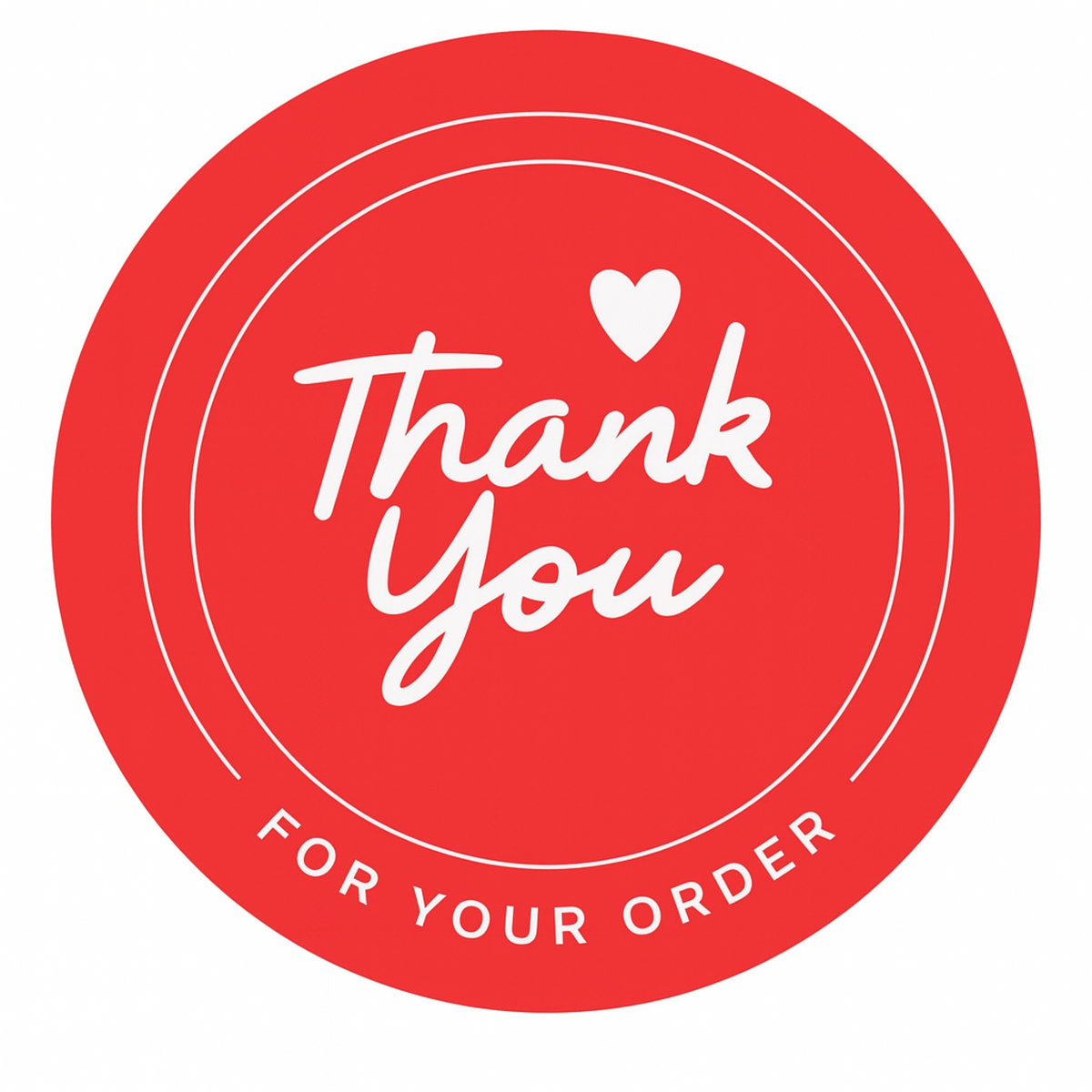 Thank You Stickers 1.5" (Pack of 1000) – StampMyMark®